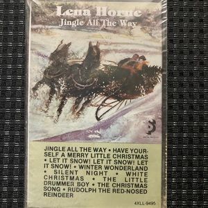 Vintage Audio Cassette -Lena Horne, Jingle All The Way